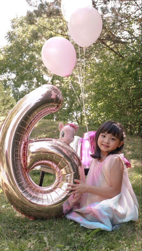 6 Birthday Photoshoot Ideas, 6th Birthday Photoshoot Ideas, Birthday Photoshoot Kids, Girls Tea Party Birthday, Anniversary Quotes For Parents, Diy Photoshoot, Happy Birthday Decor, Funny Birthday Cakes, Girls Tea Party