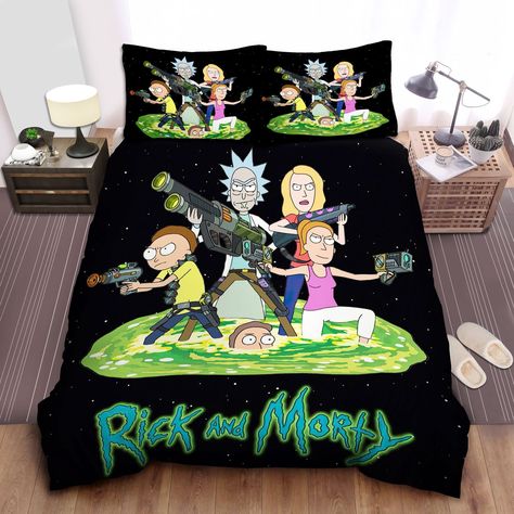 Rick And Morty Munchkin Version: Comforter, Duvet Cover, Bed Sheets Bedding Sets Check more at https://hearthtops.com/product/rick-and-morty-munchkin-version-comforter-duvet-cover-bed-sheets-bedding-sets/ Cover Bed, Bedding Duvet, White Duvet, Premium Bedding, Personalized Bedding, Custom Bedding, Bed Duvet Covers, Rick And Morty, Minimalist Modern