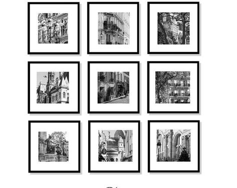 Original Printable Wildlife and Travel Fine Art by NatashaBalletta Montage Photography, Florence Photography, New York Square, Paris Architecture, 9 Square, Paris Images, Gallery Wall Prints, Paris Print, Gallery Wall Decor