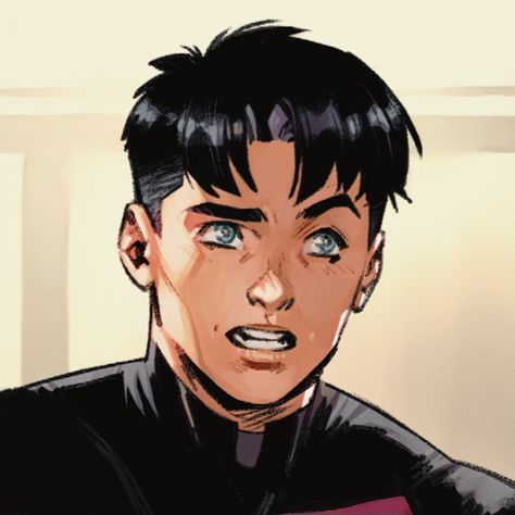 comic: Batman (2016) Tim Drake Haircut, Tim Batman, Tim Drake Pfp, Tim Drake Comic, Tim Drake Icon, Belen Ortega, Tim Drake Batman, Comic Batman, Timothy Drake