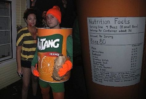 Wu Tang-11 legit clever Halloween costumes, from Tapatio to T-Bell Fire Sauce Beer Pong Cups, Clever Halloween, Clever Halloween Costumes, Cool Halloween Costumes, Diy Food, Chip Bag, Nutrition Facts, Halloween Costumes, Sauce