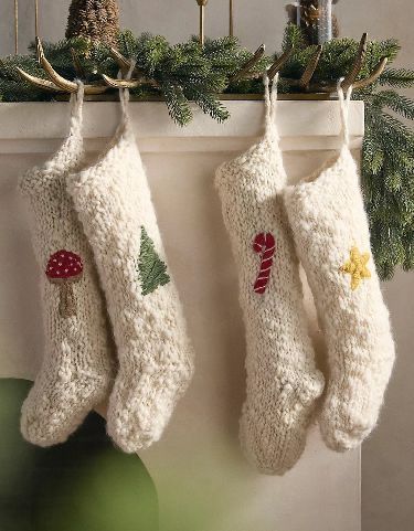 Mushroom Christmas Stocking, Anthropologie Christmas, Deco Nature, Holiday Icon, Christmas Inspo, Holiday Home Decor, Christmas Knitting, Christmas Quotes, Cozy Christmas