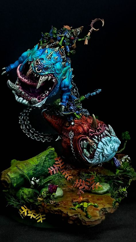 Run boyz (Manglers Squigs) by Pablo Unamuno · Putty&Paint Squigs Warhammer 40k, Mangler Squig, Night Goblin, Gloomspite Gitz, Job Inspiration, Warhammer Figures, Miniature Ideas, Display Boards, Warhammer Aos