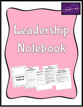 Leadership Notebook Leadership Notebook, Leader In Me, Teacher Store, Teachers Pay Teachers, Educational Resources, Teacher Pay Teachers, Leadership, Notebook, Created By