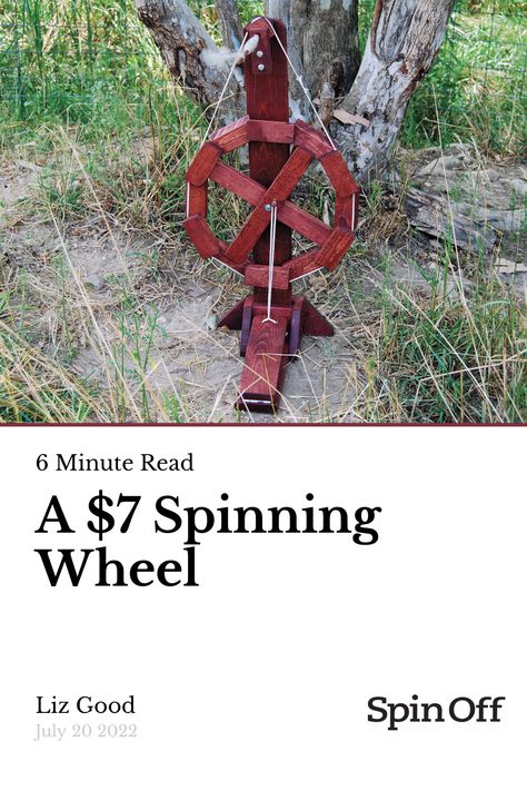 When designing his spinning wheel, Scott Porter threw out anything he didn’t have to have. Diy Spinning Wheel, Scott Porter, Jacob Sheep, Natural Crafts, Yarn Spinning, Loom Projects, Weaving Loom Projects, Basket Making, Spinning Wheels