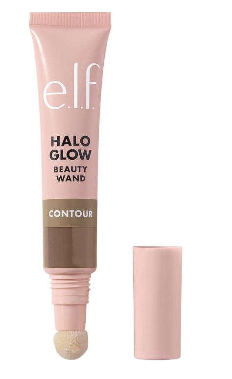 e.l.f. Halo Glow Contour Beauty Wand, Liquid Contour Wand For A Naturally Sculpted Look, Buildable Formula, Vegan & Cruelty-free, Fair/Light Halo Glow Contour, Contour Wand, Liquid Contour, Free Fair, Halo Glow, Makeup Blender, Makeup Wishlist, Beauty Supplies, Beauty Supply