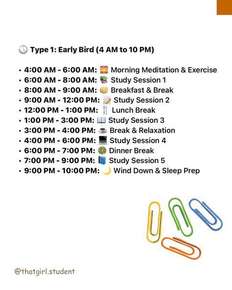 Study Schedule For Early Birds, Night Owl Study Routine Schedule, Early Bird Study Schedule, Night Study Schedule, Study Schedule For Night Owls, Night Owl Study Routine, Study Schedule Ideas, Night Before Exam, Study Sessions Planner