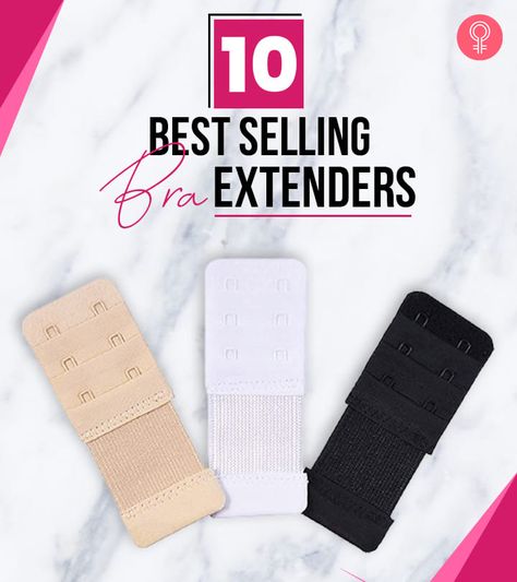 10 Best Selling Bra Extenders Of 2023 Diy Bra Extender, Bra Strap Holder, Old Bras, Best Bra, Bali Bras, Diy Bra, Bra Extender, Bra Hooks, Image Consultant