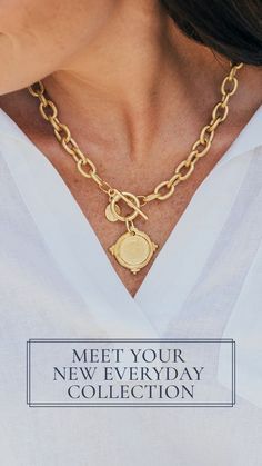 Meet your new go-to jewelry collection, triple plated 24kt gold pieces priced for everyday wear. Discover timeless styles you can afford to layer and collect for years to come. Susan Shaw, Mom Jewelry, Jewelry Model, Handmade Jewelry Designs, Timeless Jewelry, Jewelry Inspo, Jewelry Handmade, Jewelry Trends, Jewelry Designs