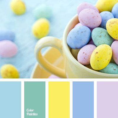 Soft, pastel shades combined with bright colours of this palette will look amazing in festive table decor. This palette will refresh the whole room and cre. Violet Color Palette, In Color Balance, Color Me Beautiful, Design Seeds, Color Harmony, Color Balance, Easter Colors, Colour Board, Color Swatch