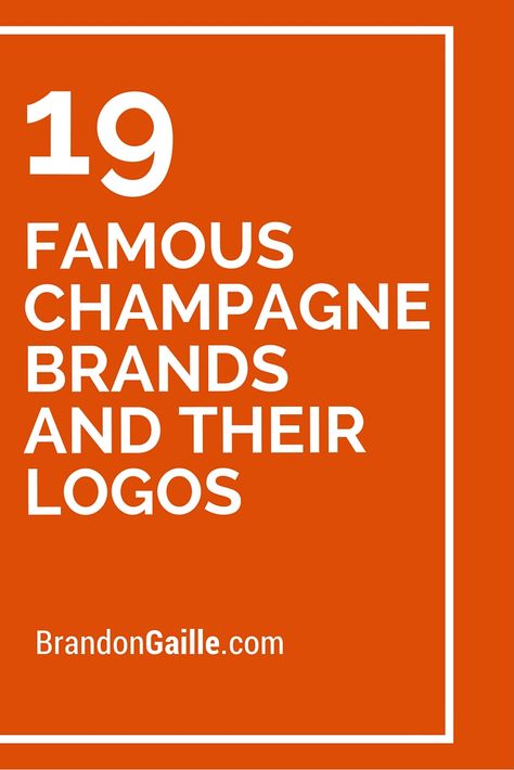 19 Famous Champagne Brands and Their Logos Champagne Logo Design, Best Champagne Brands, Branded Champagne Glasses, Vintage Champagne Poster, Most Expensive Champagne, Champagne Brands, Brand Awareness, Champagne, Gaming Logos