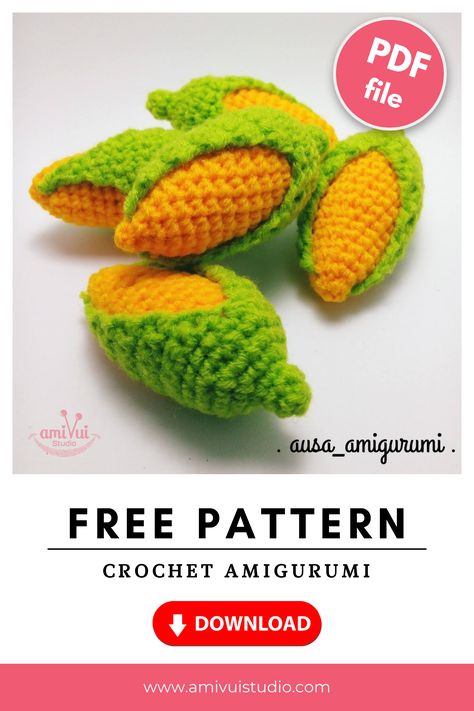 Make small corn amigurumi for your loved ones. This easy free amigurumi pattern will help you! Corn Amigurumi, Pattern Free Amigurumi, Amigurumi Keychain, Thai Pattern, Crochet Keychain, Amigurumi Free, Pattern Free, Amigurumi Free Pattern, Baby Blanket Crochet