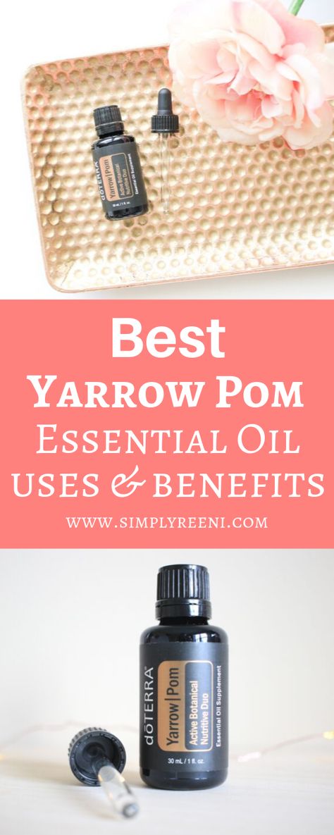 Yarrow Pom, Yarrow Essential Oil, Echinacea Tea, Natural Mom, Diy Essential Oil Recipes, Natural Acne, Aroma Therapy, Essential Oils For Skin, Essential Oil Benefits