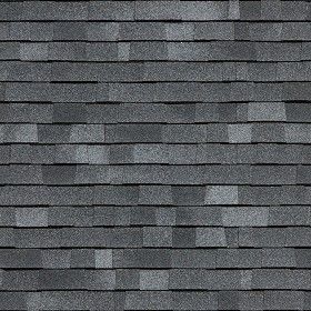 Textures - ARCHITECTURE - ROOFINGS - Asphalt roofs - Asphalt roofing texture seamless 03268 Roof Shingles Texture, Roof Materials Texture, Roof Texture Photoshop, Roof Tiles Design, Roof Tiles Texture, Roof Texture Seamless, Garden Wall Ideas, Roof Texture, Material Swatches