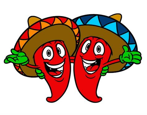 Chiles mexicanos felices porque van a un padre con su sombrero y todo Viva México Puerto Rican Artwork, Tattoo Lettering Alphabet, Leaf Craft, Hatch Chile, Chili Cook Off, Bows Diy Ribbon, The Homies, Hot Peppers, Leaf Crafts