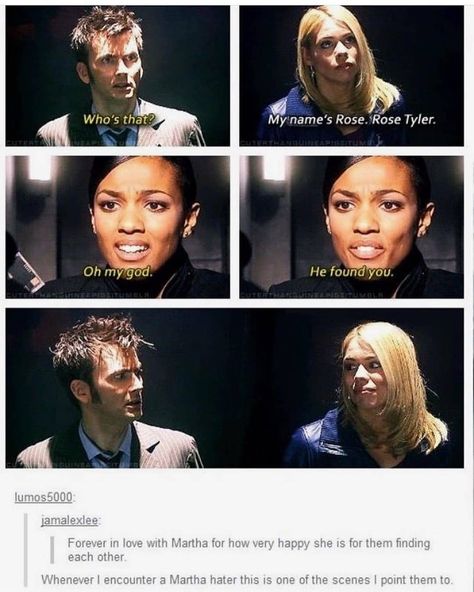 Rose And The Doctor, Doctor Who Funny, Martha Jones, 10th Doctor, Rose Tyler, Tenth Doctor, Sarah Jane, Wibbly Wobbly Timey Wimey Stuff, Hate People