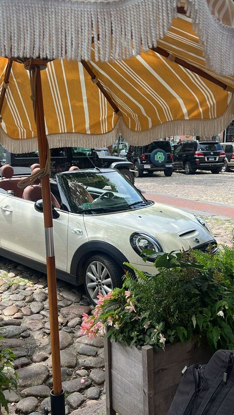 White Mini Cooper Convertible, Cream Mini Cooper Aesthetic, Mini Cooper Convertible Interior, Mini Cooper Convertible Aesthetic, Cream Mini Cooper, Mini Cooper Aesthetic Interior, Aesthetic Mini Cooper, Minicooper Mini Coopers, Mini Cooper Aesthetic