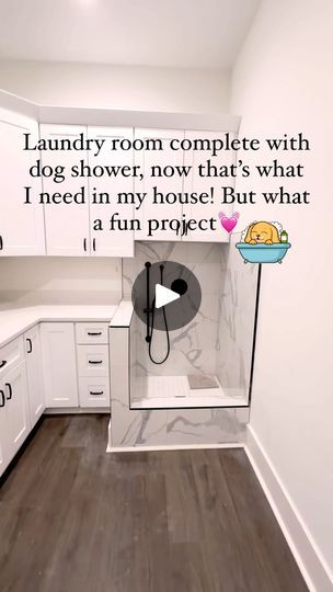 Dog Shower In Laundry Room, Dog Shower, Secret Rooms, Life Plan, Charlotte Nc, Beautiful Home, Fun Projects, The Process, Laundry Room