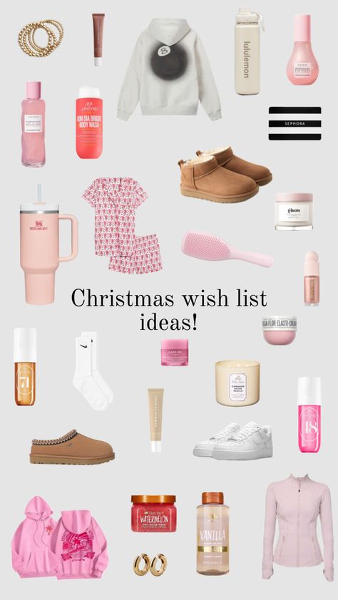 ℂ𝕙𝕣𝕚𝕤𝕥𝕞𝕒𝕤 𝕨𝕚𝕤𝕙𝕝𝕚𝕤𝕥 𝕚𝕕𝕖𝕒𝕤!!! #christmas #christmaswishlist #pinkmas #christmasaesthetic #wishlist Christmas Wishlist Ideas, Wishlist Ideas, Ideas Christmas, Christmas Wishes, Christmas Wishlist, Body Wash, Sephora, Watermelon, Vanilla