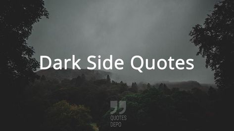 Find more dark side quotes on our site. Never Married, The Dark Side, Dark Side, Aliens, More Fun, The Darkest, Siding, Quotes, Art