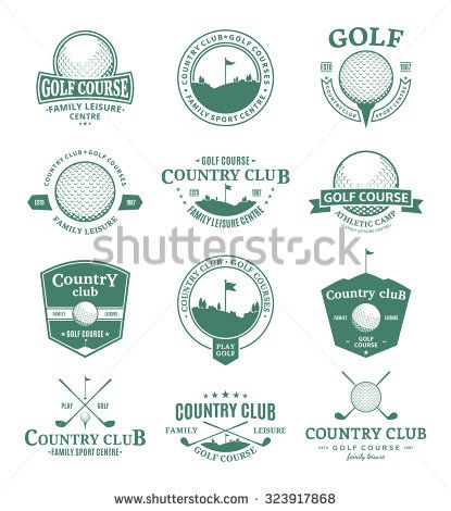 Golf Logo Design, Country Club Logo, Golf Pictures, Best Golf Clubs, Golf Vacations, Golf Logo, Golf Country Club, Golf Day, Golf Mk2