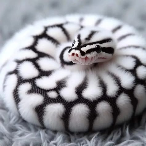 Fuzzy Snake, Beautiful Heart Pictures, Snake Breeds, Brooklyn Bar, Cool Snakes, Pretty Snakes, Animal Adaptations, Ball Pythons, Whatsapp Wallpaper Cute