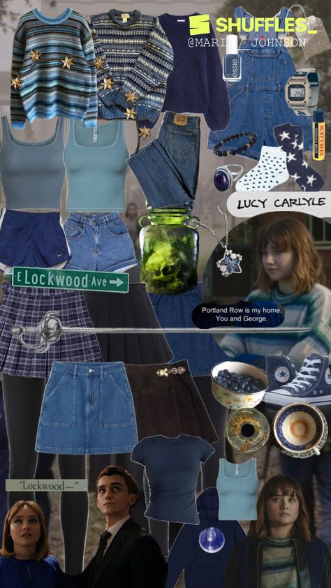 Created by maria__johnson on Shuffles Lockwood And Co Aesthetic, Outfits Inspo Aesthetic, Lucy Carlyle, Just Because Of You, Back To School Fashion, Lockwood And Co, Blue Fits, Burts Bees, School Fashion