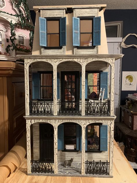 St  Charles dollhouse New Orleans Dollhouse, Apartment Dollhouse, Bakery Miniature, Hopper Paintings, Beacon Hill Dollhouse, Business Merch, Edward Hopper Paintings, Building References, Chelsea Hotel