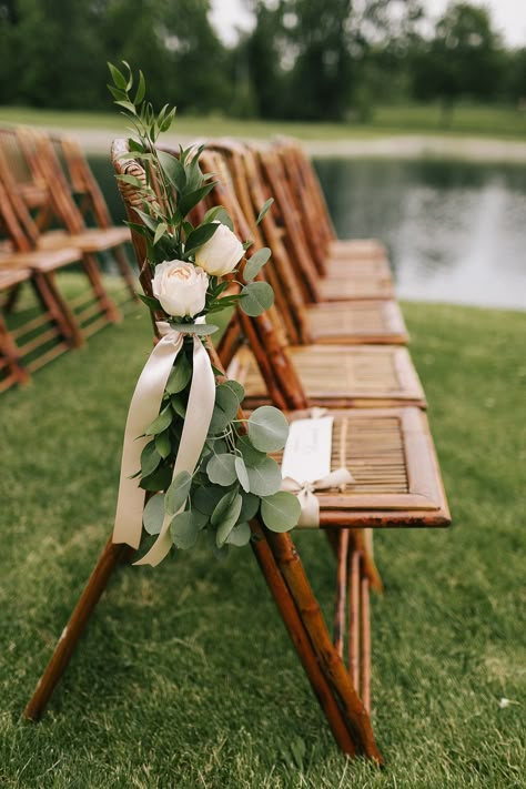 Ancaster-Hamilton Tented Wedding — KJ and Co. | Business Coach & Consultant For Wedding Planners & Pros Wedding Chairs Diy, Farm Wedding Ceremony, Wedding Ceremony Chairs, Niagara Wedding, Horse Wedding, Ceremony Chairs, Wedding Home Decoration, Wedding Chair Decorations, Tented Wedding