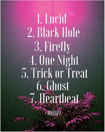 Kpop Song Title Ideas, Kpop Tracklist, Album Name Ideas, Tracklist Ideas, Song Title Ideas, Fake Kpop Group, Girls Group Names, Group Names Ideas, Album Designs