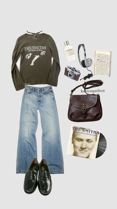 the smiths The Smiths Fashion, The Smiths Hoodie, The Smiths Aesthetic Outfit, The Smiths Outfit, Twilight Clothes, Infinite Money, Calm Fits, The Queen Is Dead, The Smiths