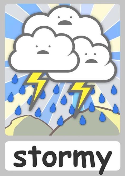 FREE weather Flashcards For Kindergarten! Teach weather easily with these cute flashcards for toddlers! Now with a FREE weather chart & weather animation! Science Worksheets For Kindergarten, Kindergarten Weather, Weather Kindergarten, Flashcards For Kindergarten, Weather Flashcards, Art For Toddlers, Free Flashcards, Flashcards For Toddlers, Weather Chart