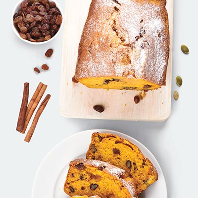 Daisy Desserts, Pumpkin Raisin Bread, Magazine Recipe, Pumpkin Desserts, Raisin Bread, Bread Making, Soups Stews, Quick Breads, Pumpkin Dessert