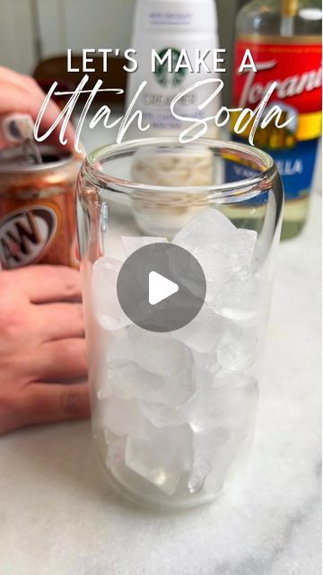 Mallory Austin | Food Blogger on Instagram: "Goodbye iced coffee ✌️ where have these Swig-style cream sodas been our whole life?

I’ve been seeing the @swigdrinks all over my feed, so I had to try these drinks at home. I thought I visualized how good they’d be, but these wildly exceeded expectations. You have to make these!

All you need is your favorite soda: Dr Pepper, root beer, Coca Cola, Pepsi, etc. just add 1-2 pumps of syrup and a few tablespoons of coffee creamer. 

#swigdrinks #viralrecipes #utahsoda #recipereels #easyrecipes #drinkrecipes" Soda And Creamer, Swig Recipes, Swig Drink Recipes, Homemade Rootbeer Dry Ice, Dirty Soda Recipes Sprite, Cream Soda Float, Diy Soda Stream Syrup, Soda Drinks Recipes, Dr Pepper Cream Soda