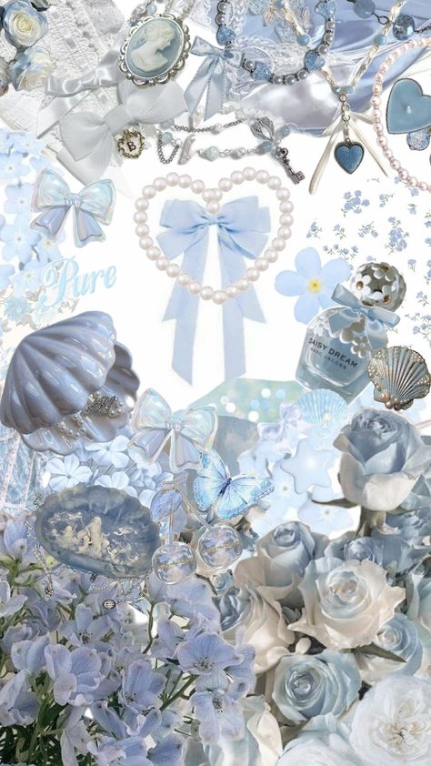 #blue #coquette #bluecoquette #bow #LanaDelRey Minnie Mouse Coloring Pages, Blue Coquette, Hello Kitty Bedroom, Baby Blue Wallpaper, Iphone Wallpaper Classy, Cute Blue Wallpaper, Bow Wallpaper, Light Blue Aesthetic, Blue Wallpaper Iphone