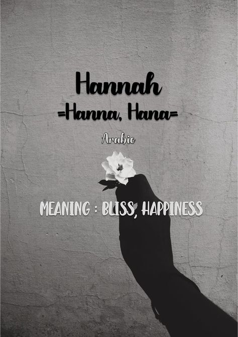 The next addition to name meaning series is Hannah, if there is any request or suggestion, feel free to message or comment. Insyallah, I will try my very best Hana Name Meaning, Hannah Wallpaper Name, Hannah Name Meaning, Hana Name, Islamic Names With Meaning, Meaningful Baby Names, Unique Girl Names, Positive Quotes Wallpaper, Butterfly Photos