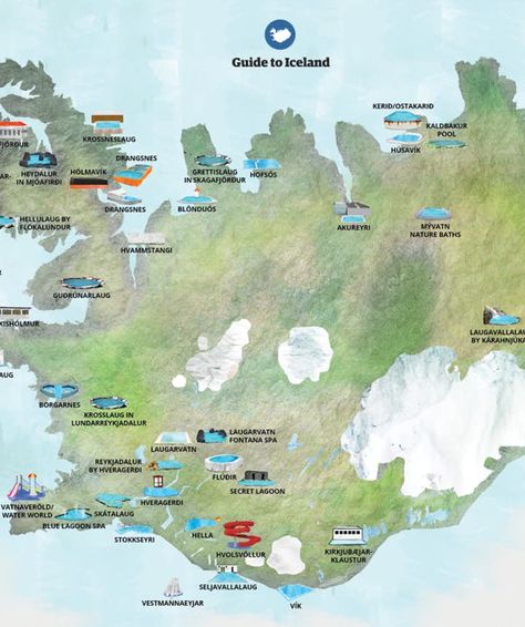 Iceland Guide, Iceland Resorts, Iceland Ring Road, Iceland Summer, Iceland Map, Iceland Vacation, Iceland Road Trip, Road Maps, Iceland Trip