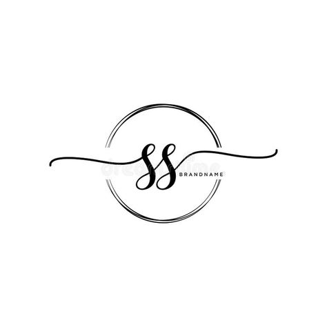 Ss Initial Beauty Monogram Elegant Stock Illustrations – 319 Ss Initial Beauty Monogram Elegant Stock Illustrations, Vectors & Clipart - Dreamstime Ss Logo Design Style, Fw Logo, Ss Logo Design, Logo With Circle, Ss Monogram, Ss Logo, Pottery Stamps, Free Monogram Fonts, Perfume Logo