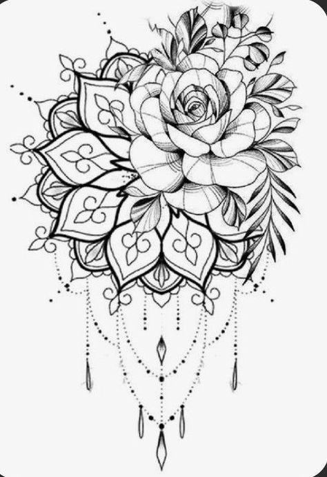 #CoolTattoos #TattooArt #InkMaster #TattooDesigns #InkedUp #TattooLovers #InkInspiration #TattooIdeas #CreativeInk #TattooStyle Women Mandala Tattoo, Thigh Mandala Tattoo, Front Thigh Tattoos, Front Shoulder Tattoos, Shoulder Cap Tattoo, Floral Mandala Tattoo, Mandala Flower Tattoos, Hip Thigh Tattoos, Rose Tattoos For Women