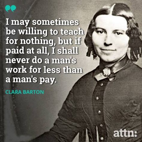 Clara Barton, Feminist Icons, Keynote Speaker, Female Hero, Extraordinary Women, Pretend Play Toys, We Are The World, Women’s Rights, Wild Woman