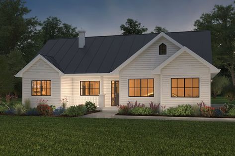 Ranch Style House Plan - 3 Beds 2 Baths 1403 Sq/Ft Plan #427-11 Farmhouse 3 Bedroom Floor Plans, 1200 Sq Ft Farmhouse Plans, 1400 To 1500 Sq Ft House Plans, Starter House Floor Plans, House Plans Under 1500 Sq Ft, 3bedroom House Plans Open Floor, 1400 Sq Ft House Plans Open 3 Bedroom, 3 Bedroom Ranch Floor Plans With Garage, 1300 Sq Ft House Plans 3 Bedroom