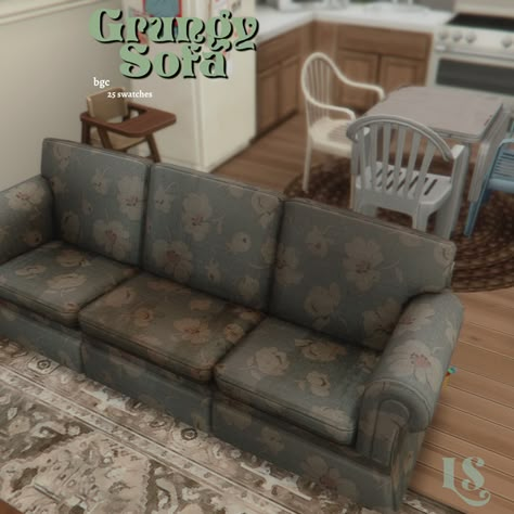 ๋࣭⭑Grungy Sofa ๋࣭⭑ | Lustrousims Sims 4 Cc Furniture Living Rooms, Over The Couch, Sims 4 Clutter, Rainbow Pillow, Sims 4 Cc Furniture, Sims 4 Build, Sims 4 Houses, Sims 4 Cc Finds, Cozy Place