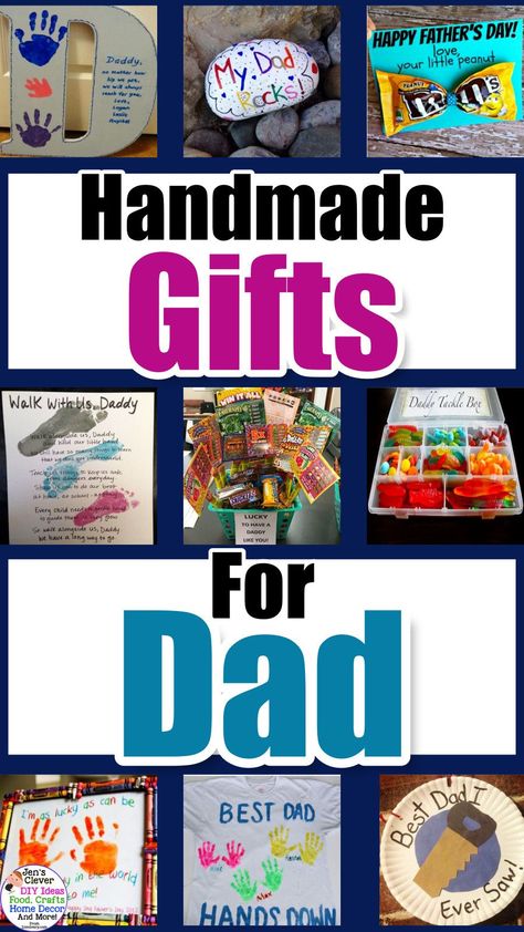 Dad Birthday Craft, Handmade Gifts For Dad, Diy Birthday Gifts For Dad, Homemade Gifts For Dad, Homemade Birthday Gifts, Diy Father's Day Crafts, Fathers Day Gifts Ideas, Easy Fathers Day Craft, Birthday Presents For Dad