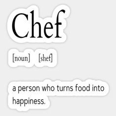 Future Chef Quotes, Cooking Stickers Aesthetic, Chef Aesthetic Wallpaper, Future Chef Wallpaper, Female Chef Aesthetic, Chef Wallpaper, Chef Sticker, Stickers Harry Potter, Chef Quotes