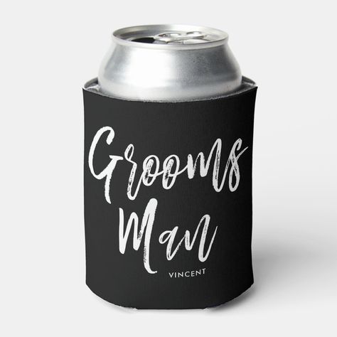 Diy Groomsmen Gifts, Personalized Bridal Party Gifts, Destination Wedding Gifts, Groomsmen Gifts Unique, Team Groom, Be My Groomsman, Wedding Koozies, Groomsmen Proposal, Wedding Party Favors