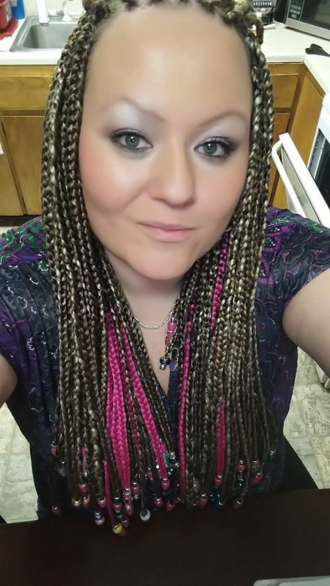 Braids on a white girl-MY PERSONAL BRAIDS White Girl Braids, High Pigtails, Hair Meme, Micro Braids Hairstyles, Micro Braids, Women Boxing, Asian Eyes, Girls Braids, African Braids