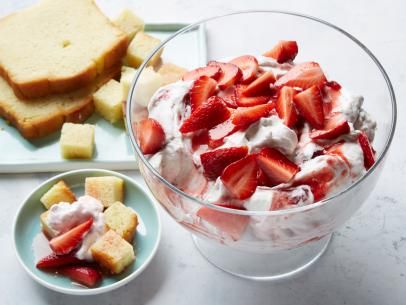 Strawberry Shortcake Dip Recipe | Food Network Kitchen | Food Network Strawberry Shortcake Dip, Sweet Appetizers, Easy Dessert Dips, Dips Sweet, Dip Food, Artichoke Dip Recipe, Strawberry Shortcake Recipes, Waffle Cookies, Sweet Dips