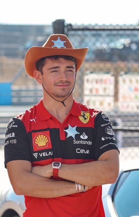 Charles Leclerc, Cowboy, White