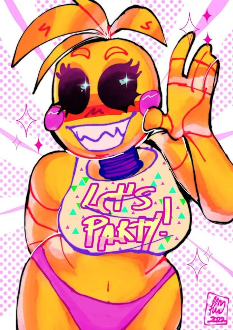 Love Taste Chica, Toy Chica Fanart, Chica Fanart, Blingee Emo, Chica The Chicken, Five Nights At Anime, Miku Hatsune Chibi, Fnaf Baby, Smash Or Pass