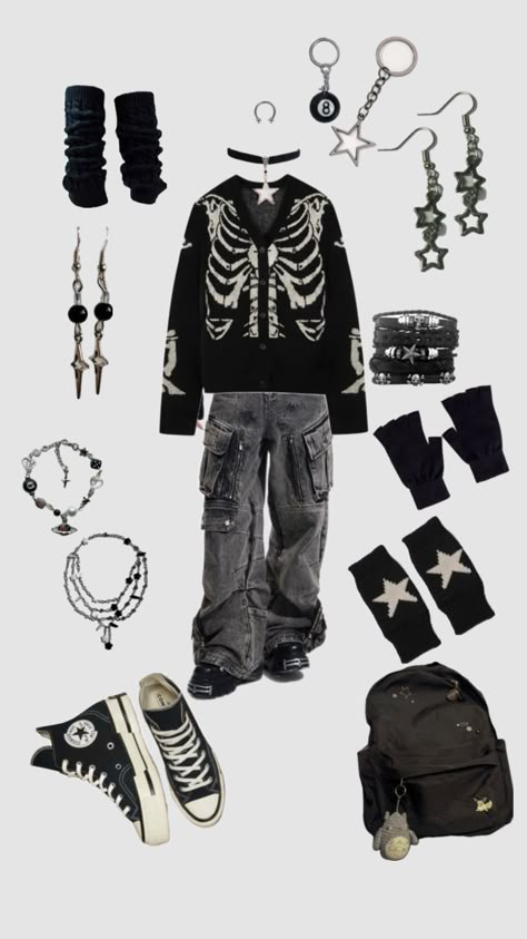 Punk Birthday Outfits, Punky Style Outfits, Emo Outfits For Guys 2000s, Grunge Ftm Outfits, Emo Goth Outfits Men, Men’s Outfits Grunge, Metal Outfit Men, Goth Men Outfits, Emo Aesthetic Pfp